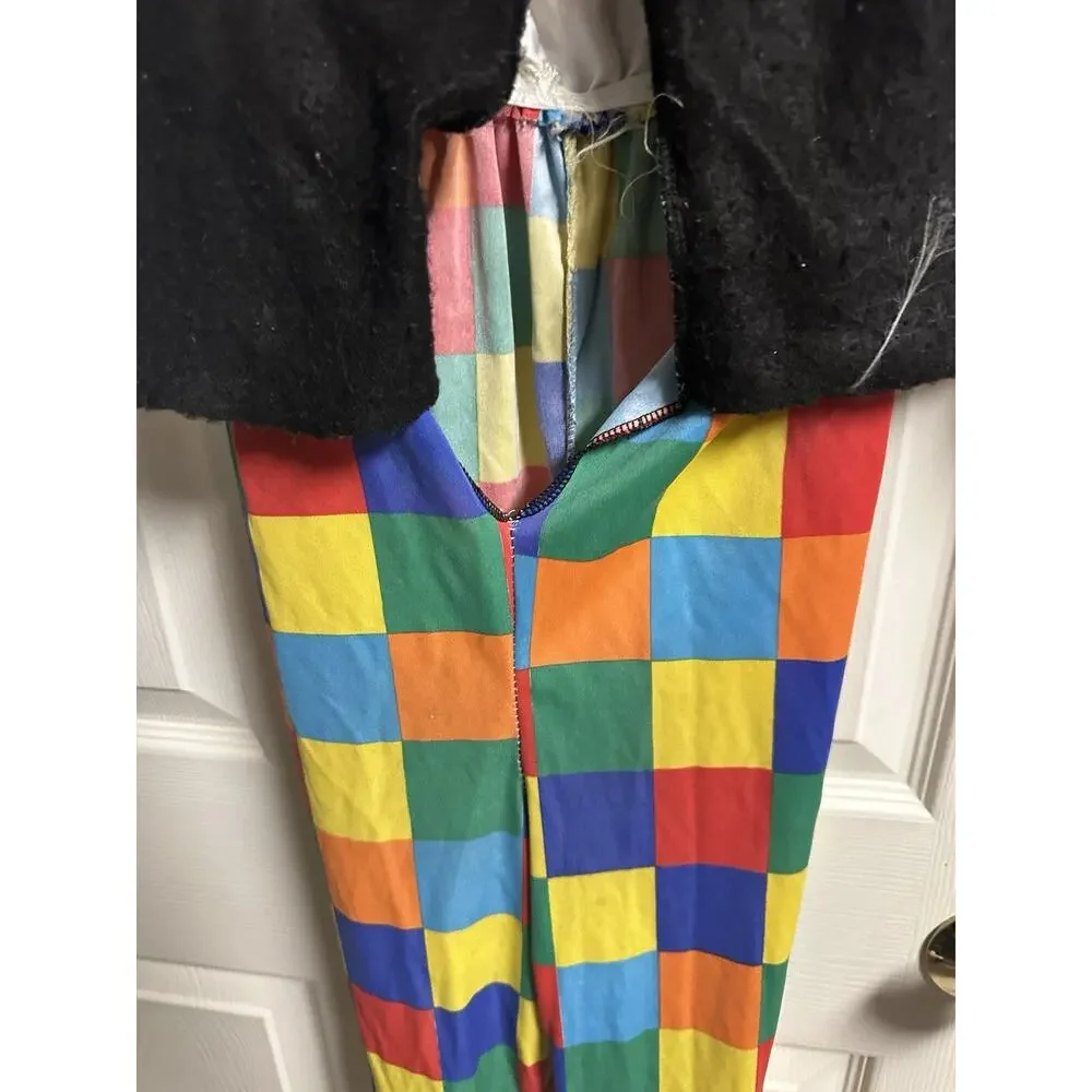 Vintage Clown Costume, Kids size Small Costume by Rubies Made In USA - Picture 4 of 9